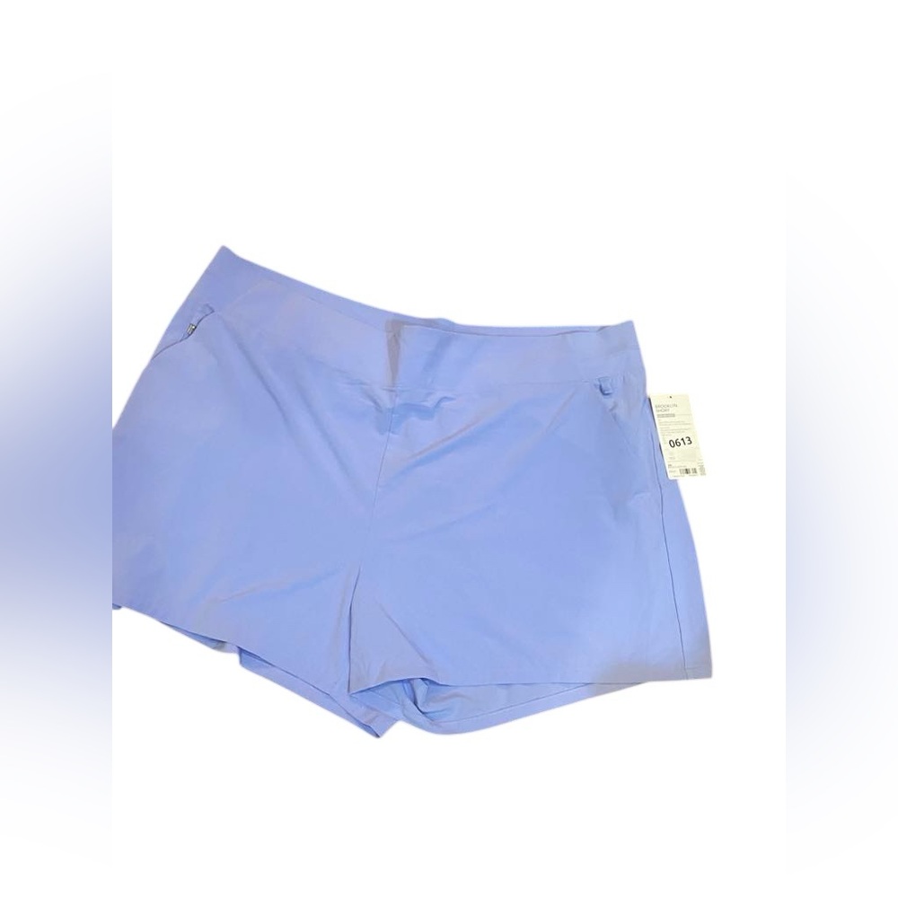 Athleta Light Periwinkle Athletic Shorts
